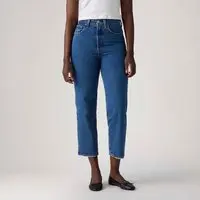 Calça Jeans Levi's® Ribcage Straight Ankle Lavagem Média - 32X29 USA | 43 BR - 1