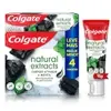 [REC/+por- R$17]  Creme Dental Carvão Ativado e Menta 4x90g - 1