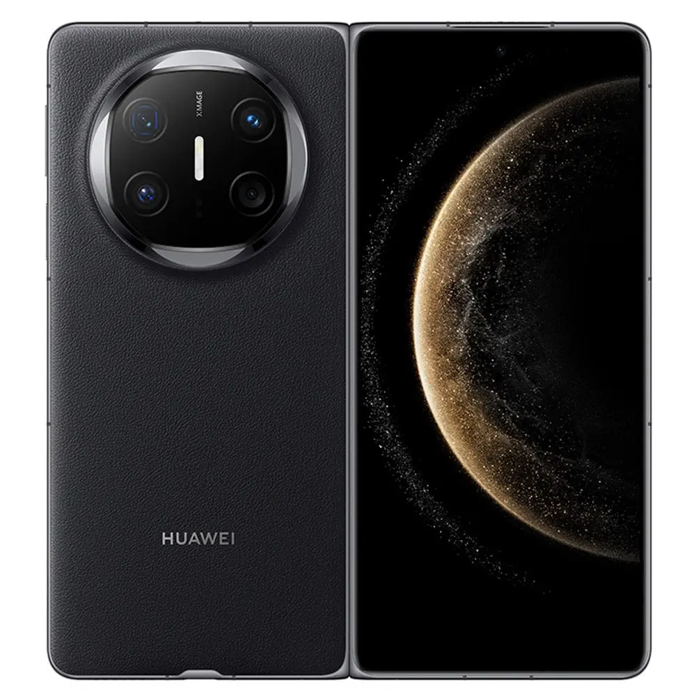 Smartphone Huawei Mate X6 4G Preto, 512GB, 12GB RAM e Câmera Quádrupla de 50MP + 40MP + 48MP + 1,5 MP