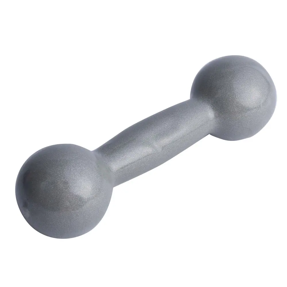 Halter Emborrachado 1kg Acte Sports - Laranja