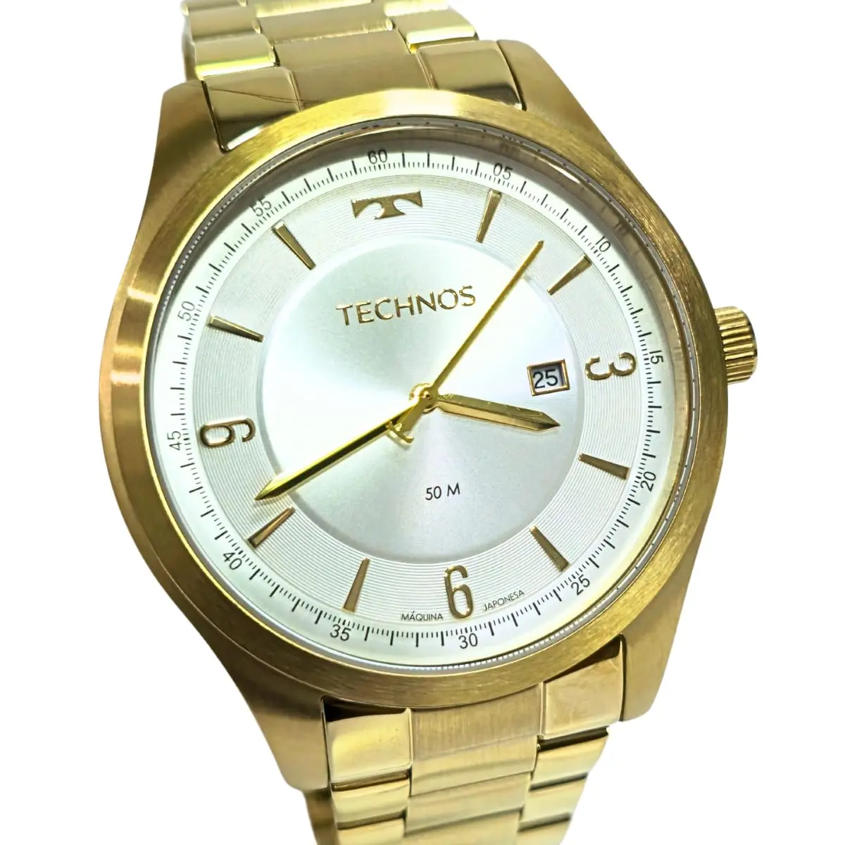 Relógio Technos Masculino Steel Dourado - 2117LBRS/4K