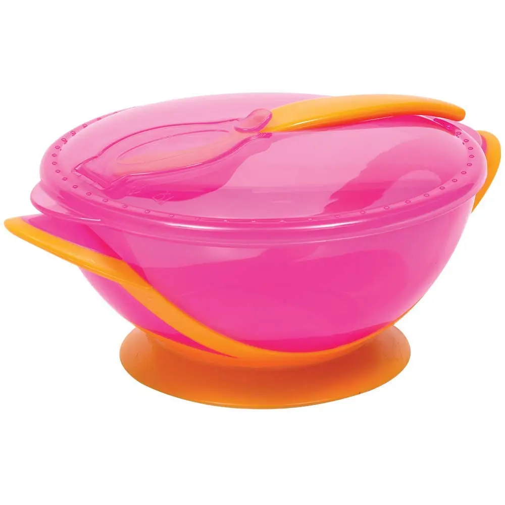 Buba Kit Refeição Com Colher Rosa