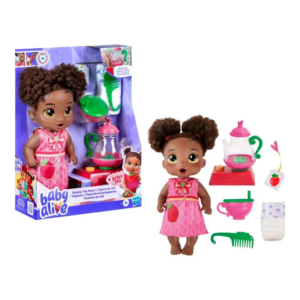 BONECA BABY ALIVE FESTINHA DO CHA BERRY - 1