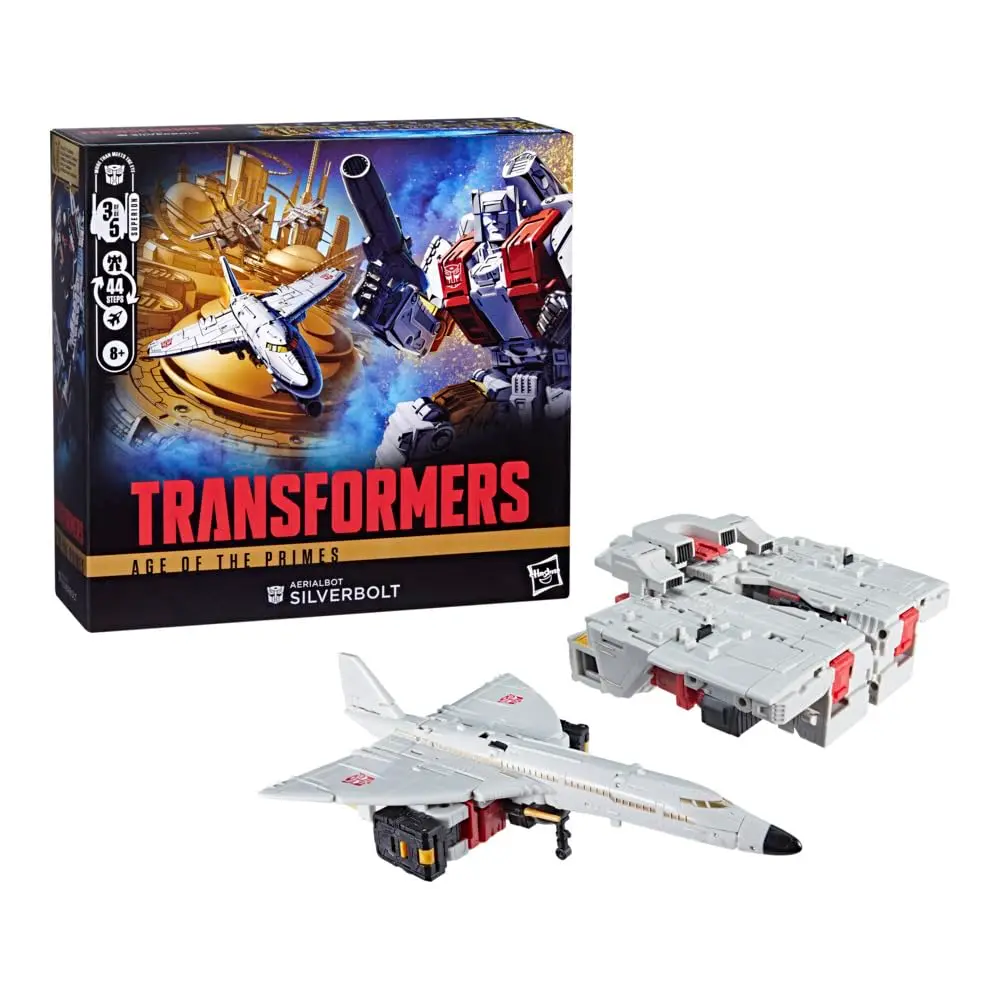 Transformers Age of the Primes, figura de Aerialbot Silverbolt classe Commander