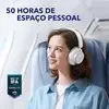 soundcore Space Q45 da Anker, Headphone Bluetooth, ANC, 65H Fone Over-Ear | Cancelamento de Ruído Adaptativo Redução 98% Fone de Ouvido Bluetooth, Hi-Res LDAC, Controle via App, Ajuste Confortável