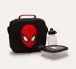 lancheira térmica infantil homem aranha preta - 1