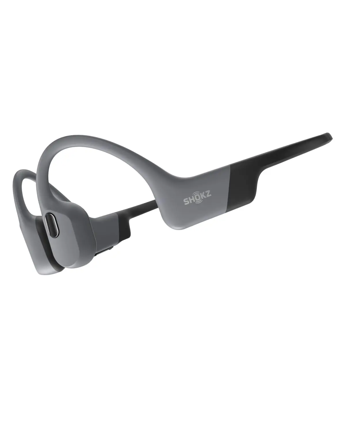 Shokz OpenSwim Pro Fone Esportivo de Condução Óssea para Natação, Cinza | Bluetooth 5.4 | IP68 À Prova D'água | MP3 32GB | Bateria 9h para Natação Corrida Ciclismo | Microfone com Cancelamento Ruído