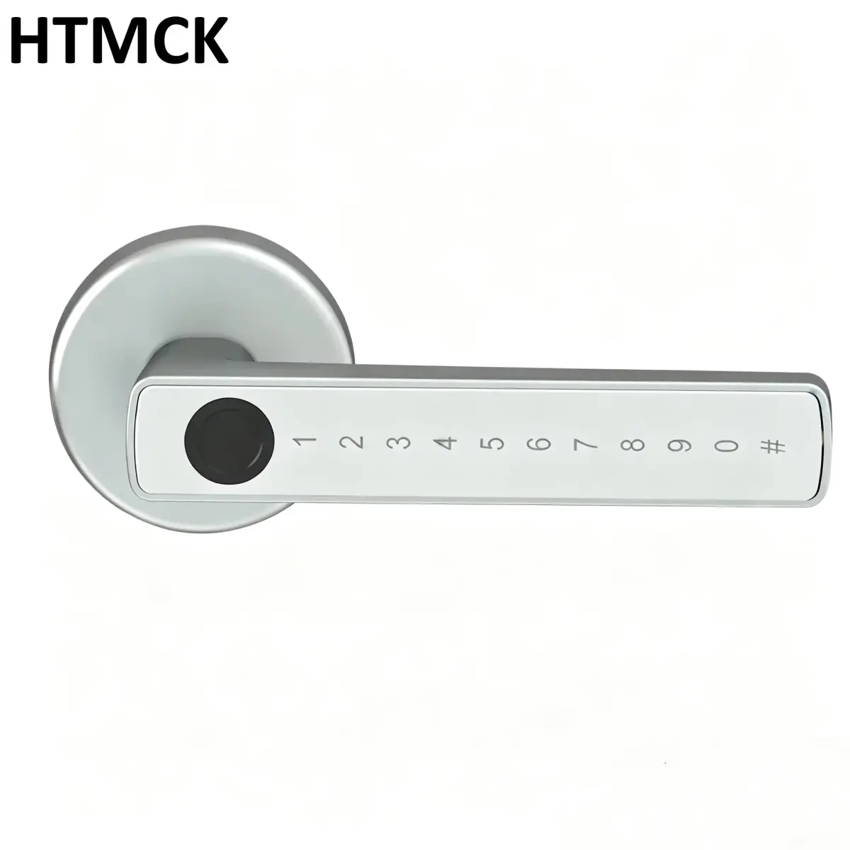 Fechadura de Porta Inteligente com Impressão Digital HTMCKM5 - Fechadura Eletrônica Digital com Senha, Cartão IC e Desbloqueio via APP Tuya BLE Smartlife