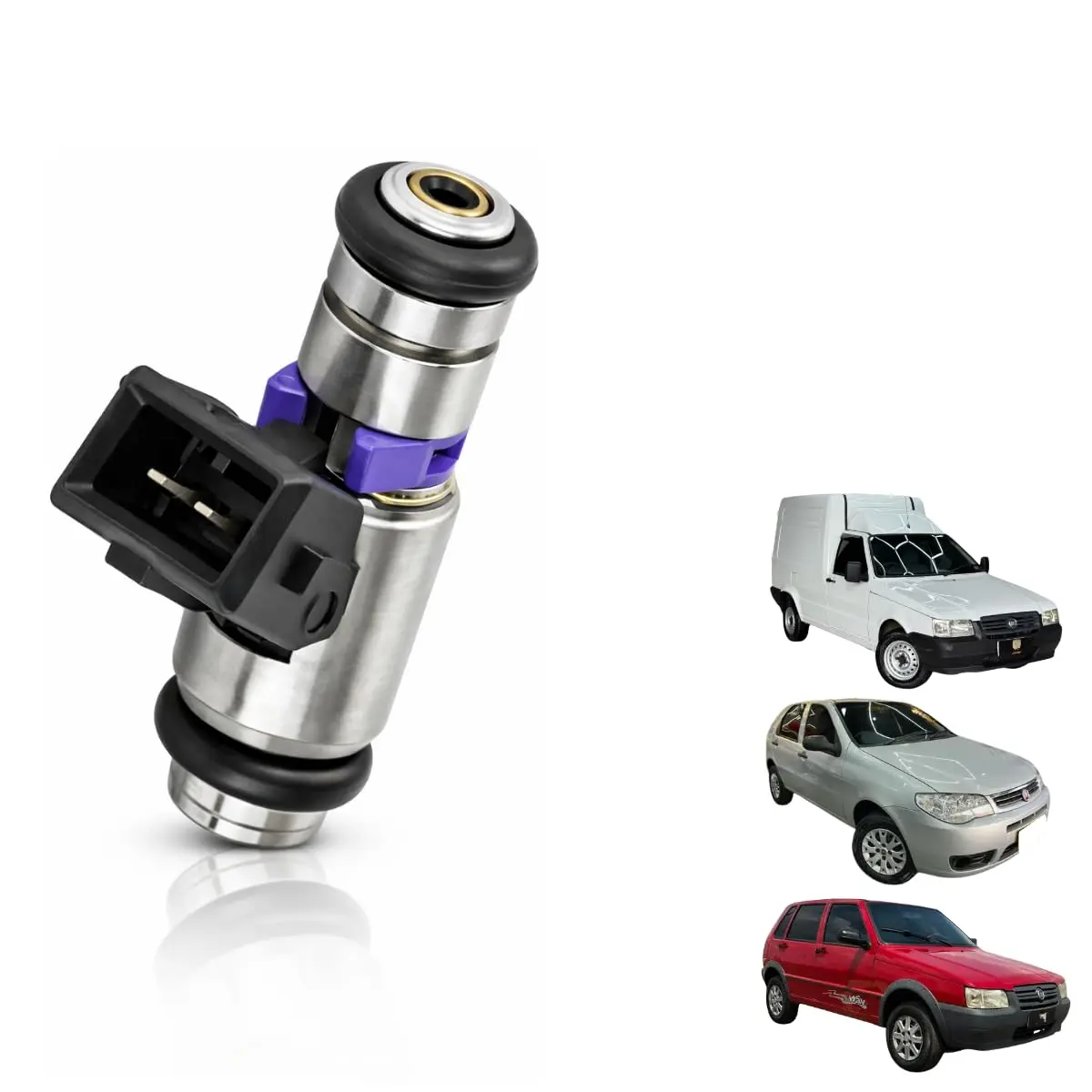 Bico Injetor Fiat Palio Uno Fire Fiorino 1.0/1.5 8v Flex 50101302 - 1