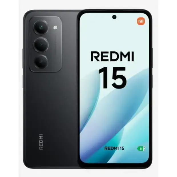 XIAOMI Redmi 15 4G 8+256GB Smartphone – Massive 7000mAh Battery, 6.9" FHD+ Display, Snapdragon 685, 50MP Dual Camera, 33W Fast Charging, Quad-Curve Design, Ideal for Gaming and Multimedia