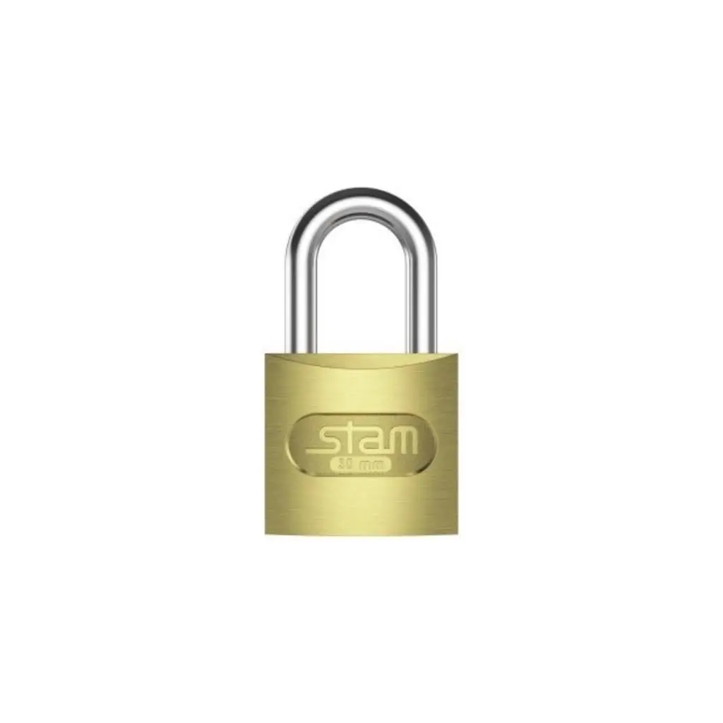 Stam Cadeado 30 Mm - Zamac (e-Coat) - Encartelado