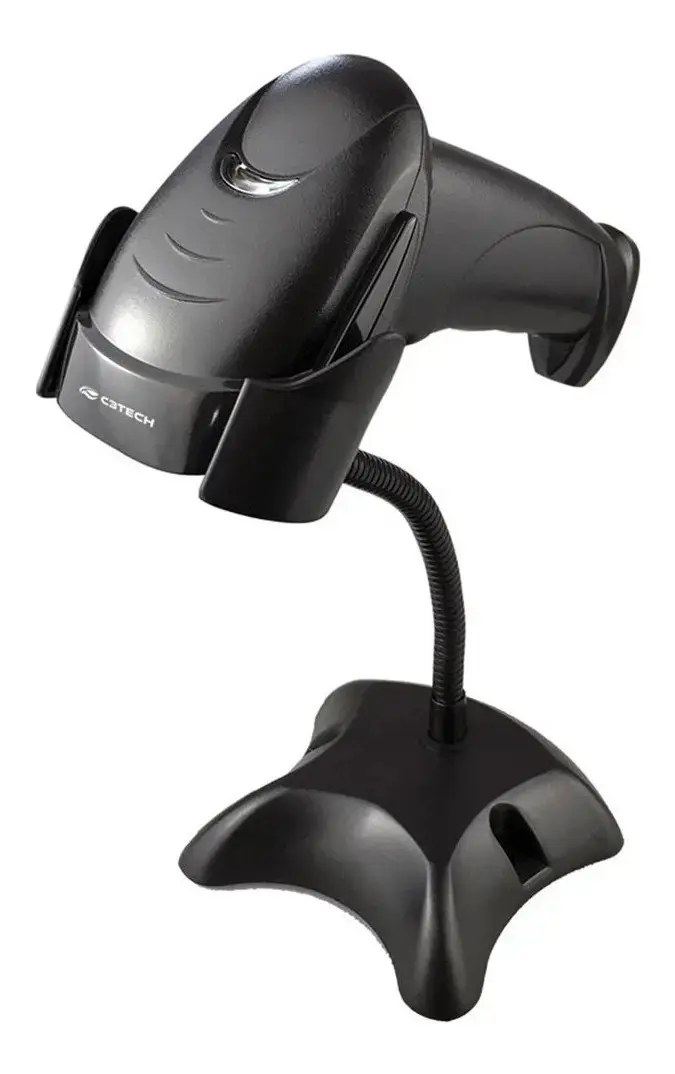 Leitor De Código De Barras Com Suporte C3tech Lb-50bk Usb