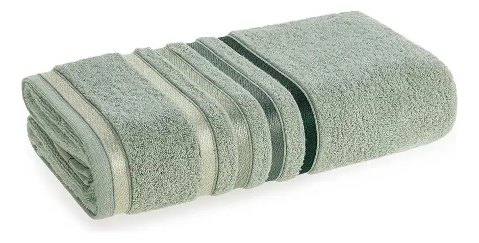 Toalha De Banho Karsten Fio Penteado Lumina Matcha Cor U