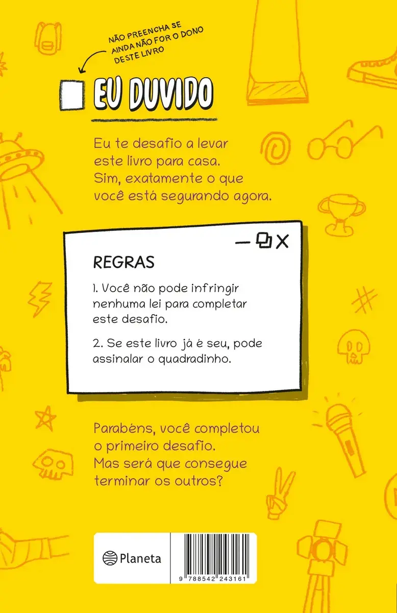 Eu duvido você terminar este livro - Mafra, Giuliana - Editora Planeta - Capa Mole thumbnail 6