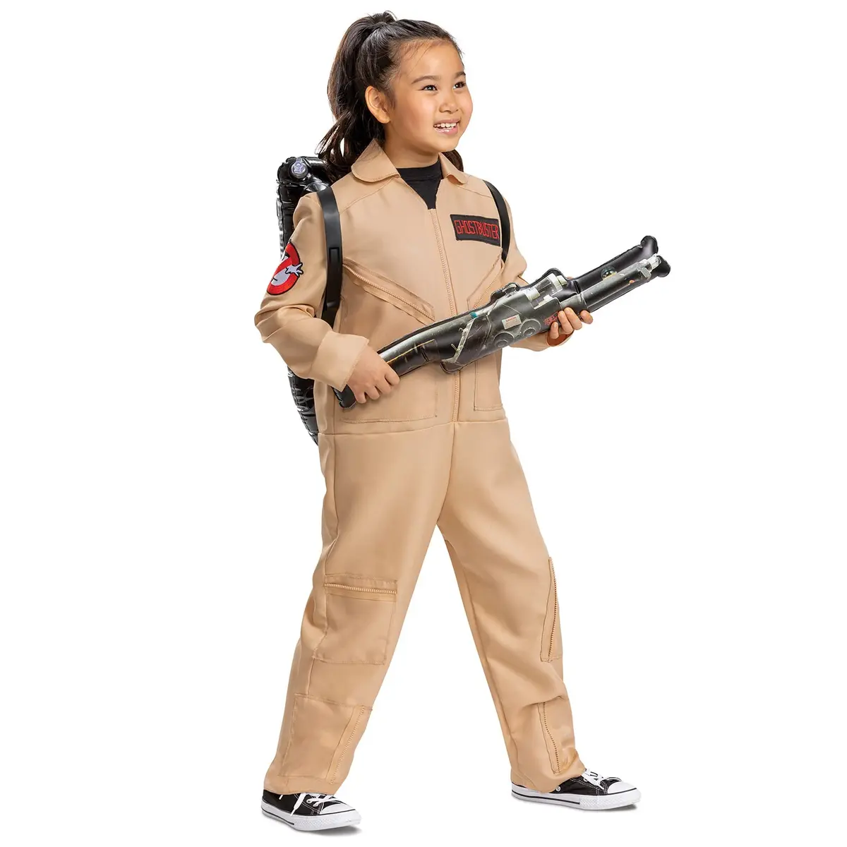 Fantasia Ghostbusters Costume for Kids, Official Ghostbusters Classic Jumpsuit with Proton Pack Accessory DisguiseUnissex