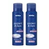 (PRIME / REC) Kit com 2 Desodorante Aerossol NIVEA Protect & Care 150ml cada - 1
