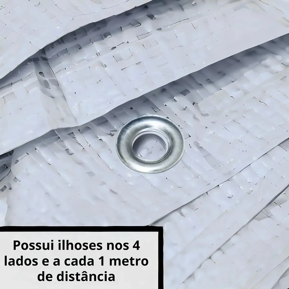 Lona Transparente Impermeável Plástica Multiuso 3x3 70 Gsm thumbnail 4
