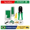 (r$22 com moedas)Kit Alicate Crimpador com Testador de Rede - 1