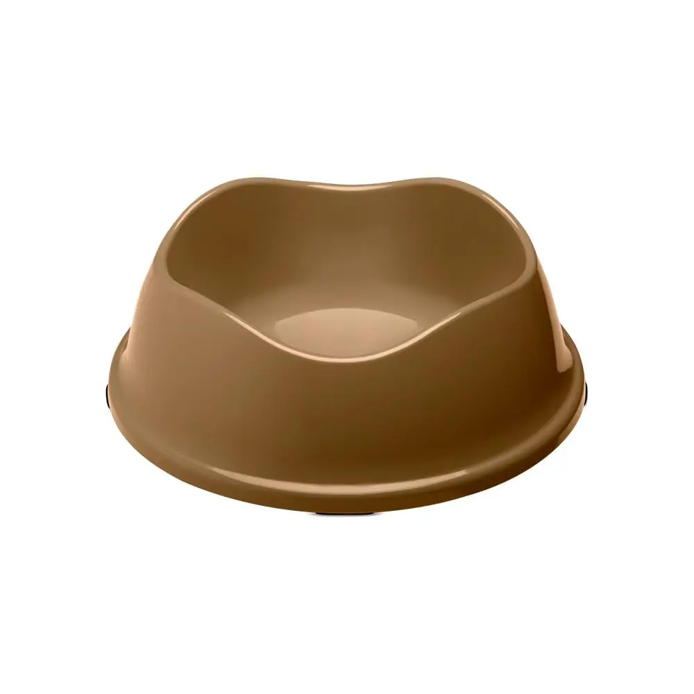 Comedouro Antiderrapante Stark Bowl, 1000 mL, para Cães De Médio Porte, Cor Bege