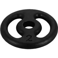 Anilha de Ferro Vazada 2kg Oxer