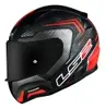Capacete Rapid Doom Vermelho Preto/fosco Ls2 56 - 1