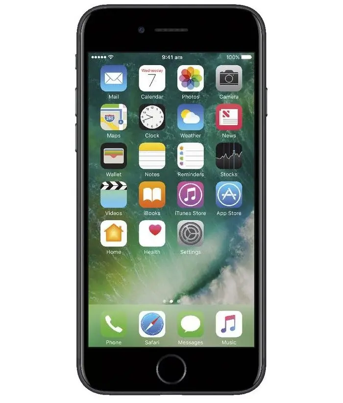 iPhone 7 256GB Preto Matte Seminovo Muito Bom