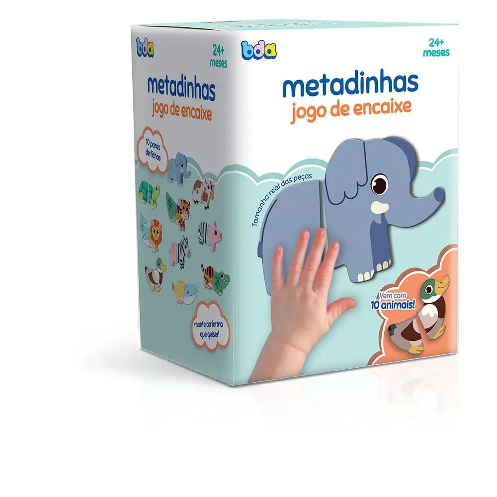 Toyster - Metadinhas - Jogo de encaixe - BDA