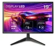 Monitor Fmaxx 19'' Led Com Hdmi Vga Vesa cor Preto MQ19V - 1