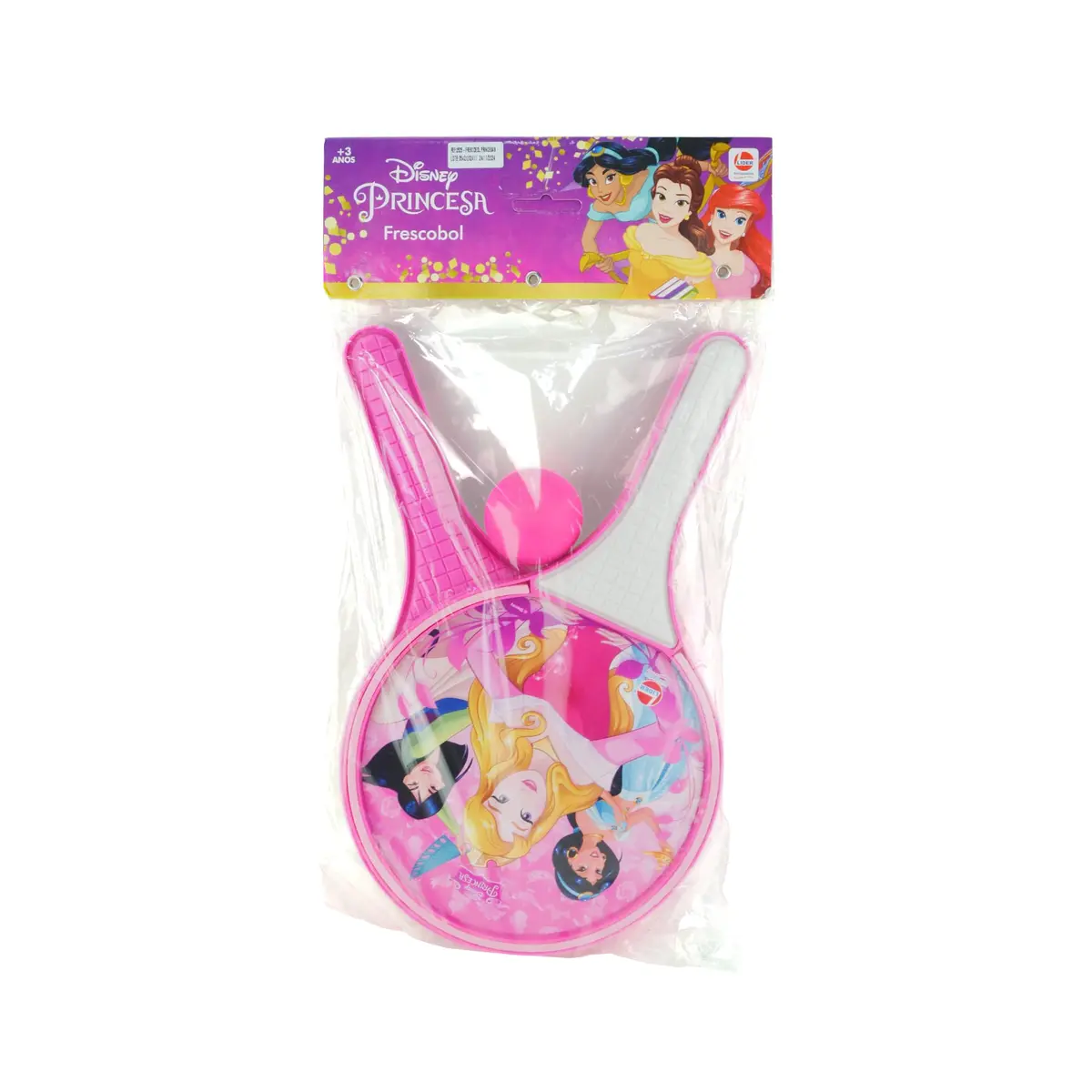 Frescobol Princesas Ec, Disney - Lider Brinquedos - 1