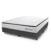 Cama Box Queen Hellen Molas Ensacadas Yaris Pillow Top 158x198x61cm - 1