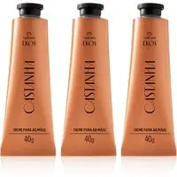 Kit Creme Hidratante para as Mãos Ekos Castanha (3 unidades)
