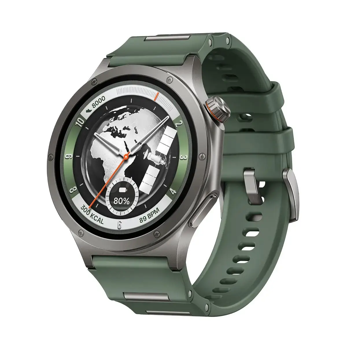 Smartwatch - OnePlus Watch 4, Smartwatch, Smartwatch em titânio com Google Gemini, chipset duplo Snapdragon W5, autonomia de 16 dias e modos desportivos profissionais