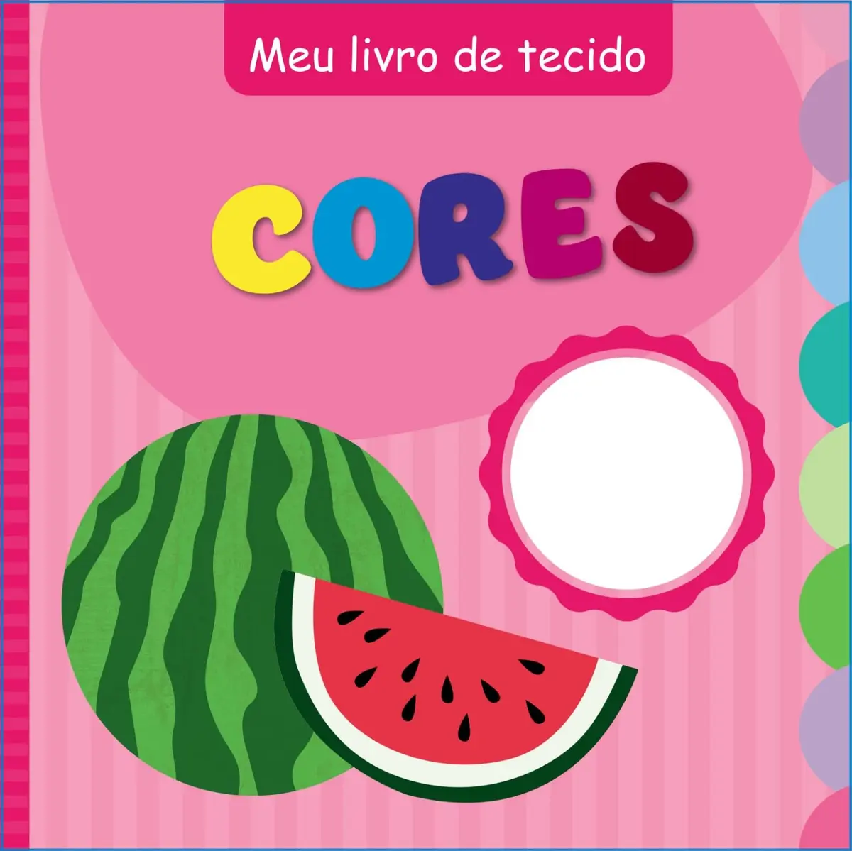 Meu Livro de Tecido - Cores
