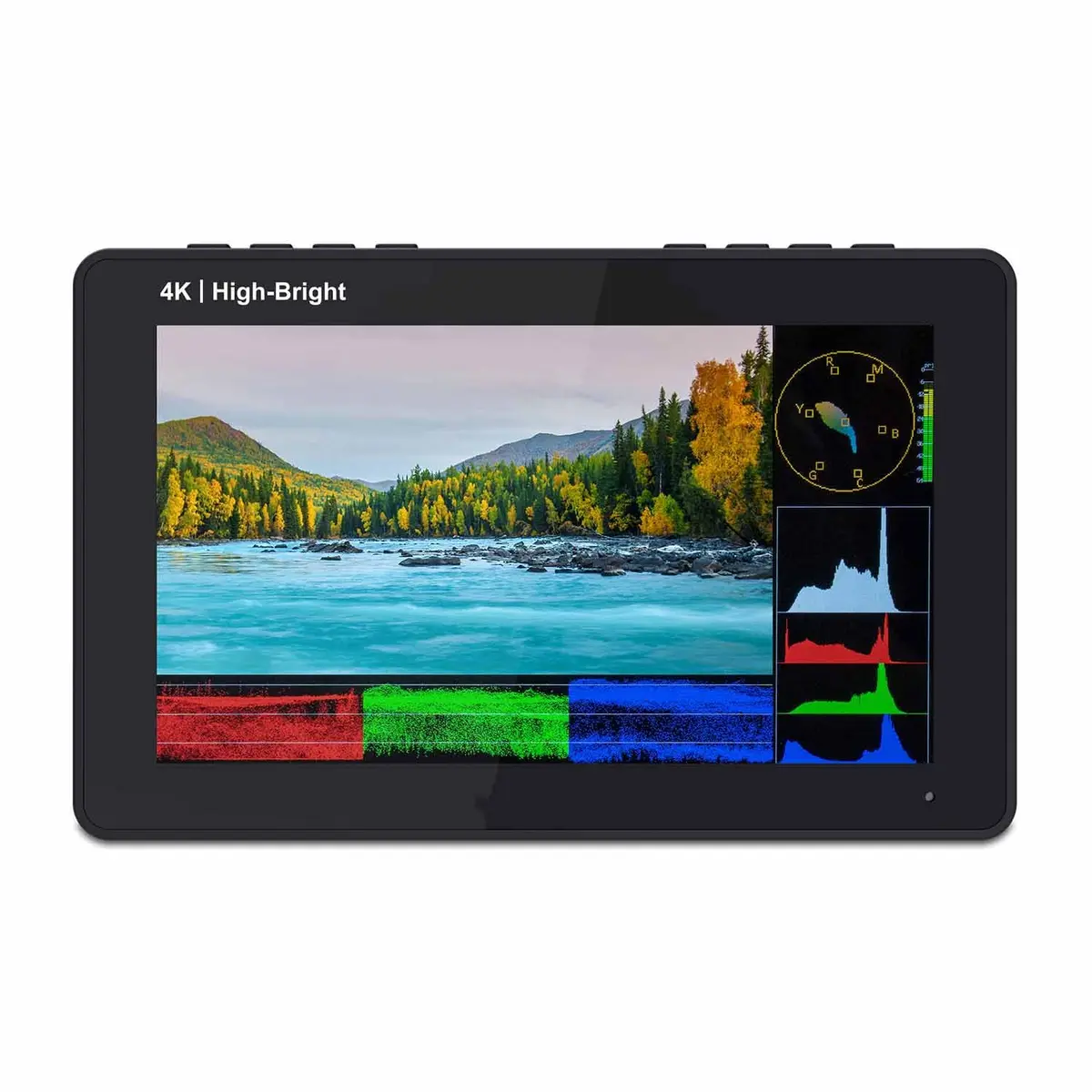 Monitor de câmera externa F5 Prox de 5,5 polegadas,Tela sensível ao toque com brilho de 1600nit, resolução 4K, interface HDMI, LUT 3D e diagrama de forma de onda