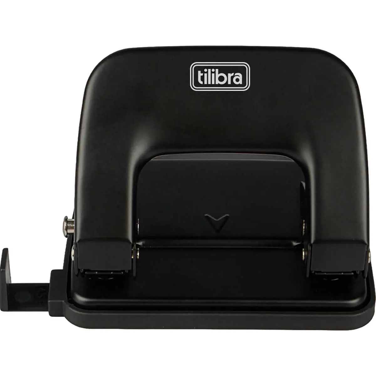 Perfurador 2 Furos 25 Folhas P2-25A Preto - Tilibra