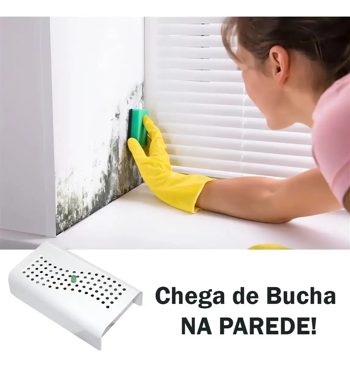 2 Desumidificador Antimofo Eletrônico Anti Ácaro E Fungos Cor Branco