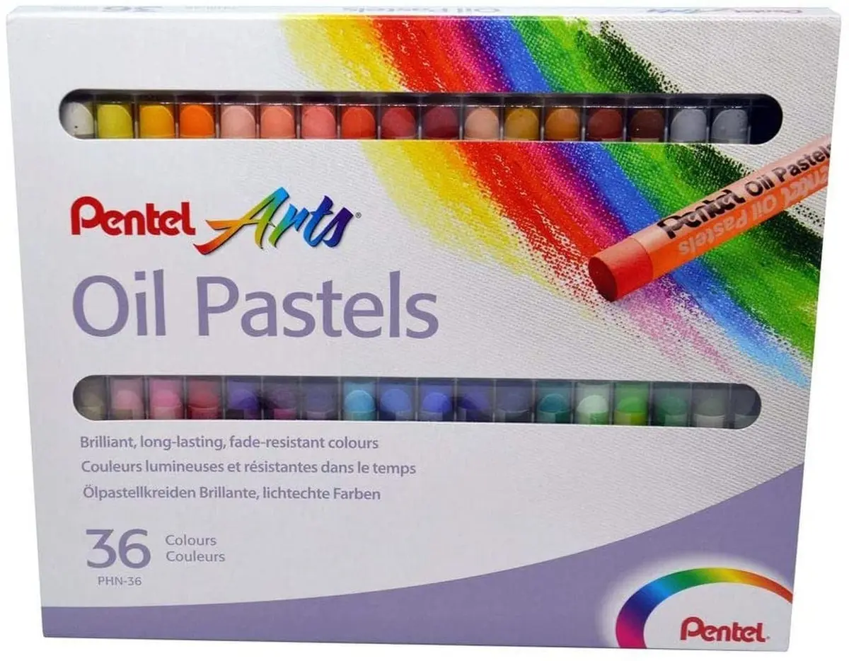 Pentel Pastel Oleoso 36 Cores PHN-36