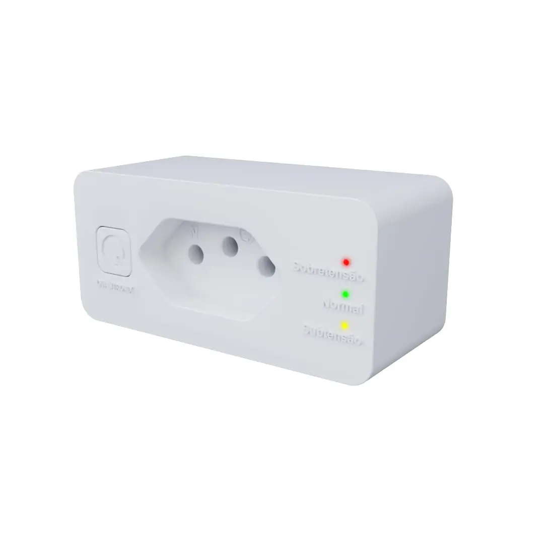 Protetor para Geladeira e Freezer 3P 10A Bivolt com Temporizador – Qualitronix - 1