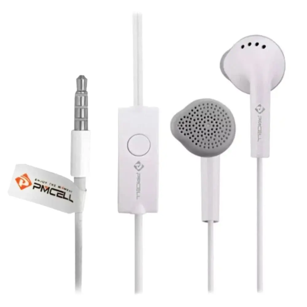 Fone De Ouvido Celular Branco Com Microfone e com bom grave 3.5 Mm - 1