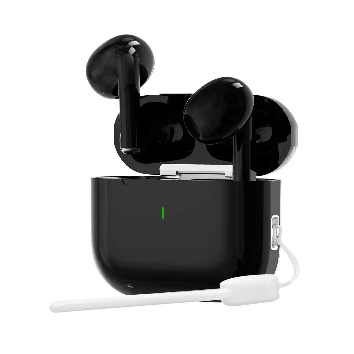 Bettdow Fone de Ouvido Bluetooth 5.3, Tipo USB C Fone de Ouvido Sem Fio com Microfone, Esportivo Sem Fio Bluetooth À Prova D'água HiFi Com Cancelamento De Ruído e Energia para 40 Horas Totais (preto)