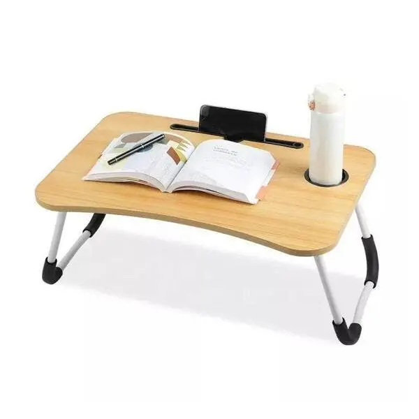 Mesa Notebook Dobrável Multiuso Com Suporte Para Tablet 60cm