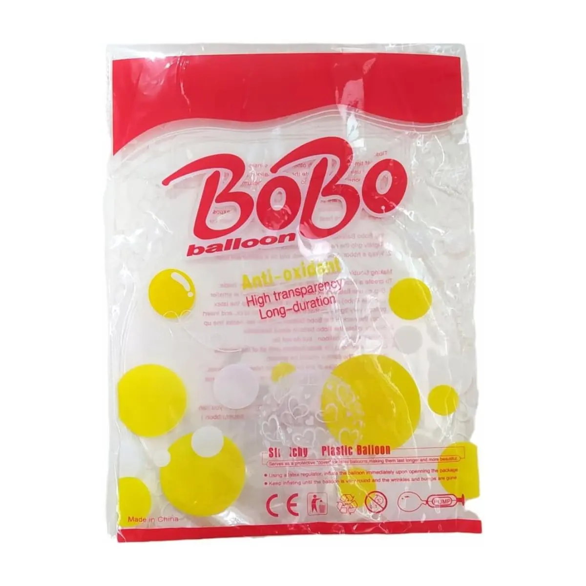 Kit 50 Balões Bubble Transparente 10" | Balões resistentes e flexíveis, perfeitos para festas e eventos. Diversos pacotes disponíveis