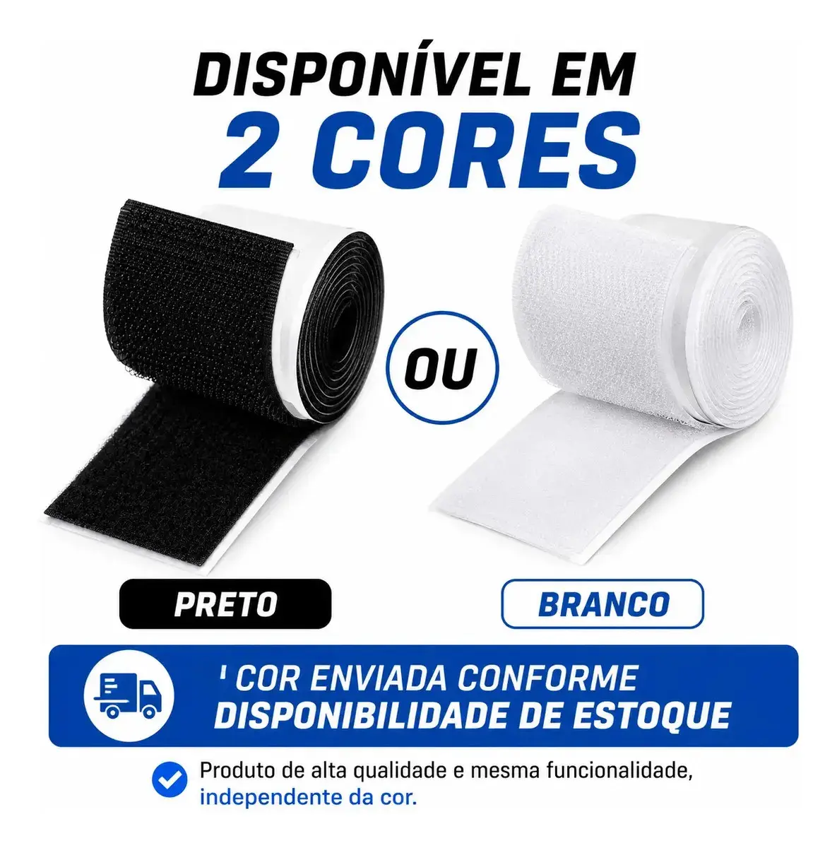 Fita Velcro Auto Adesiva 30mm 1m King Vintage Brasil Para Fixação De Pedais thumbnail 4