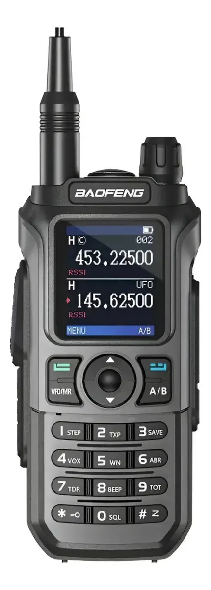 Radio Dual Band Baofeng Uv-21m Walktalk Longo Alcance Bandas De Freqüência Vhf Uhf 220mhz Cor Preto