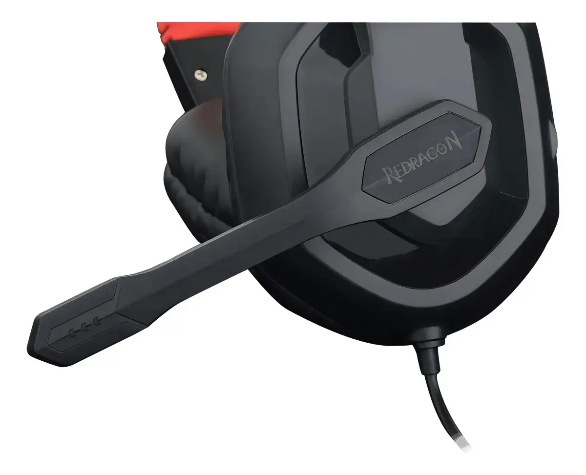 Headset Gamer Redragon Ares Pto Preto thumbnail 2