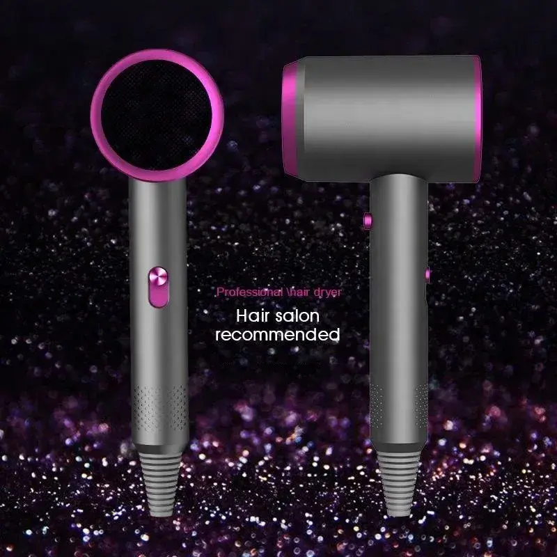 Secador de Cabelo Profissional para Salão 2000W, Iônico Negativo, Secagem Rápida, Baixo Ruído, Temperatura Constante, para Uso Doméstico