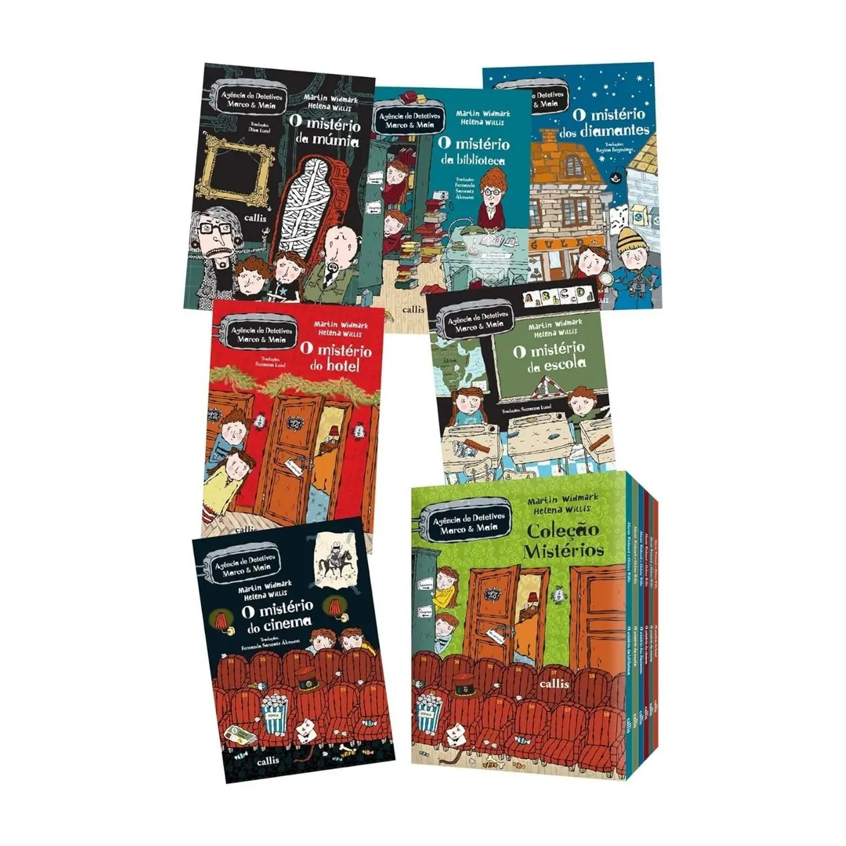 Box – Coleção Mistério - Agência de detetives Marco & Maia - 1