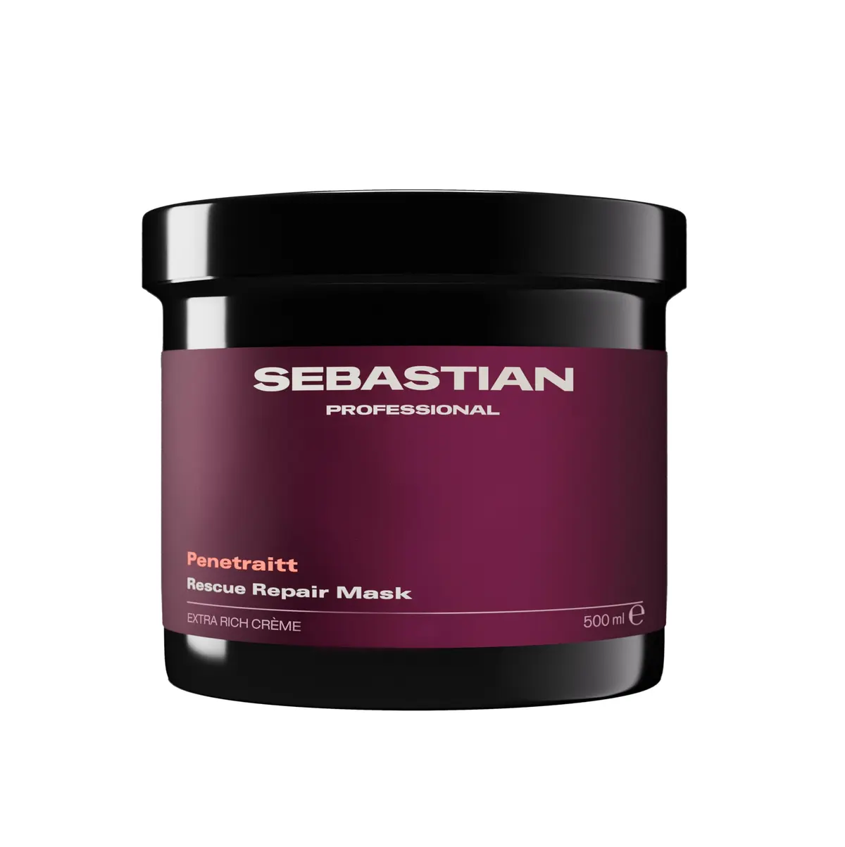 Sebastian Professional, Penetraitt, Máscara capilar de restauração e resgate para cabelos danificados, 500ml - 1