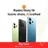 [Do Brasil] Smartphoone Xiaomi Redmi Note 14 6GB + 128GB versão global Preto/Azul/Verde  - 1