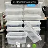 Kit 10 Marmita Potes 800ml com Travas Laterais BPA FREE - Alimentos organizadores de congelador - 1
